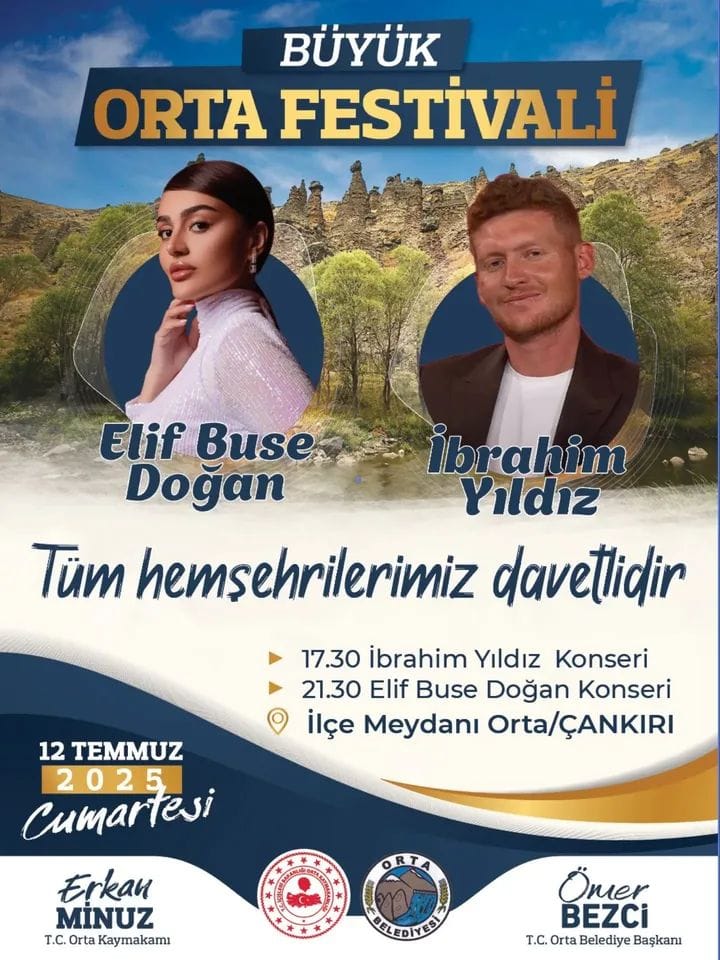 Orta ve Yaylakent Belediyelerinin Düzenlediği Yaz Festivalleri Başlıyor