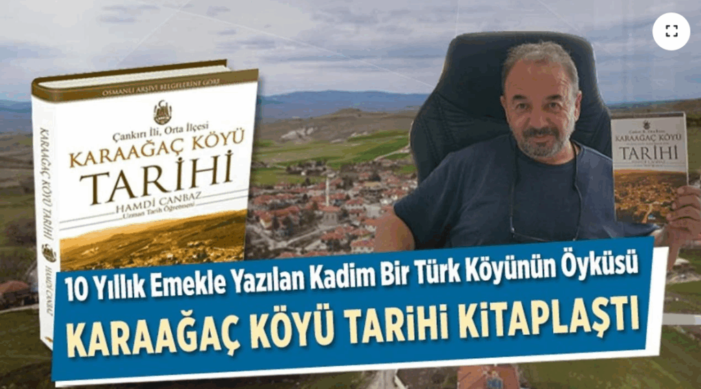“Karaağaç Köyü Tarihi Kitabı” Çankırı Postası ‘nda Haber Oldu.